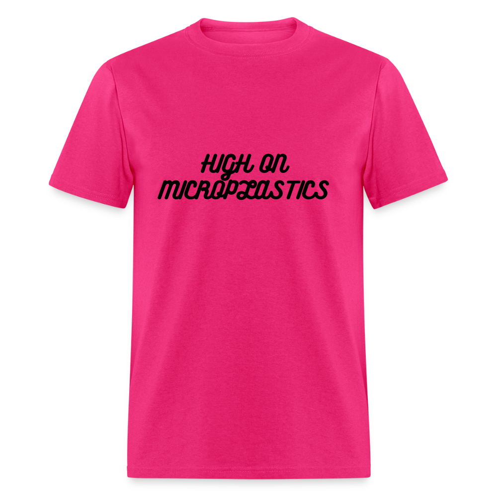 HIGH ON MICROPLASTICS - Unisex Classic T-Shirt - fuchsia