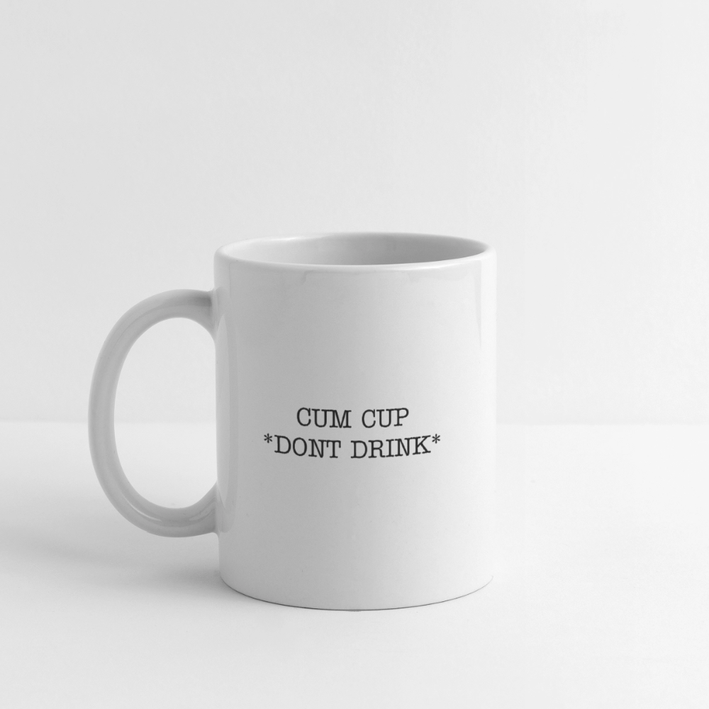 CUM CUP - Coffee/Tea Mug - white