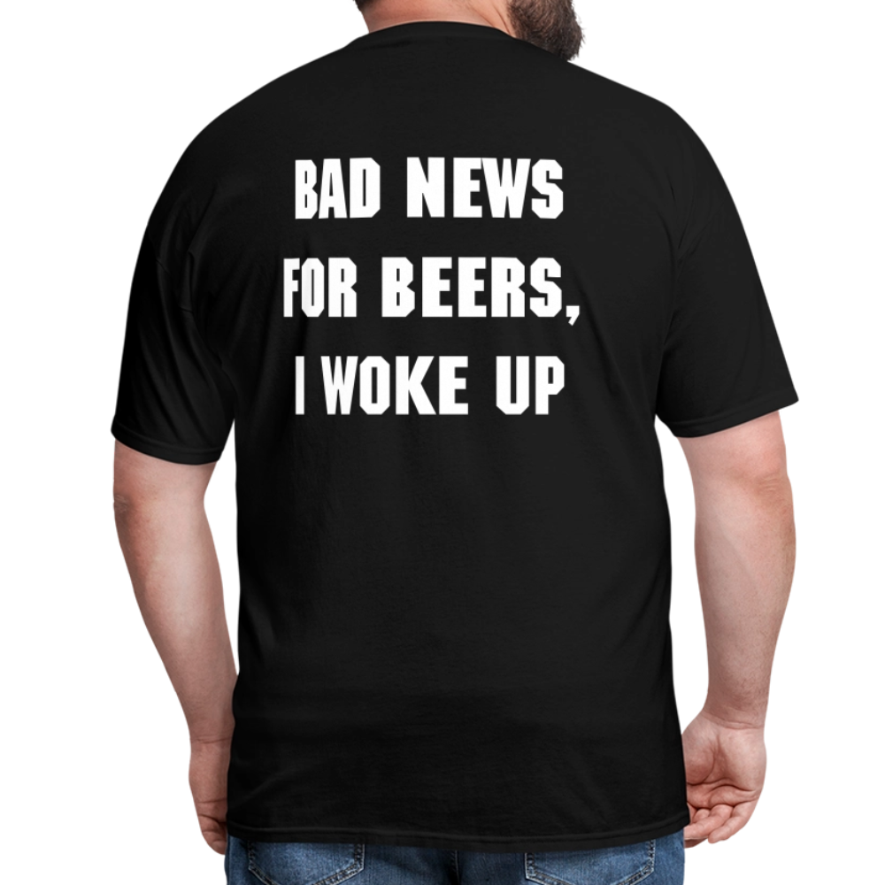 BAD NEWS FOR BEERS - Unisex Classic T-Shirt - black
