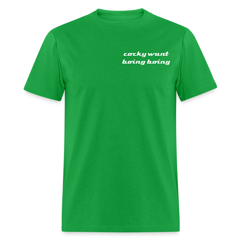 cocky want boing boing - Unisex Classic T-Shirt - bright green
