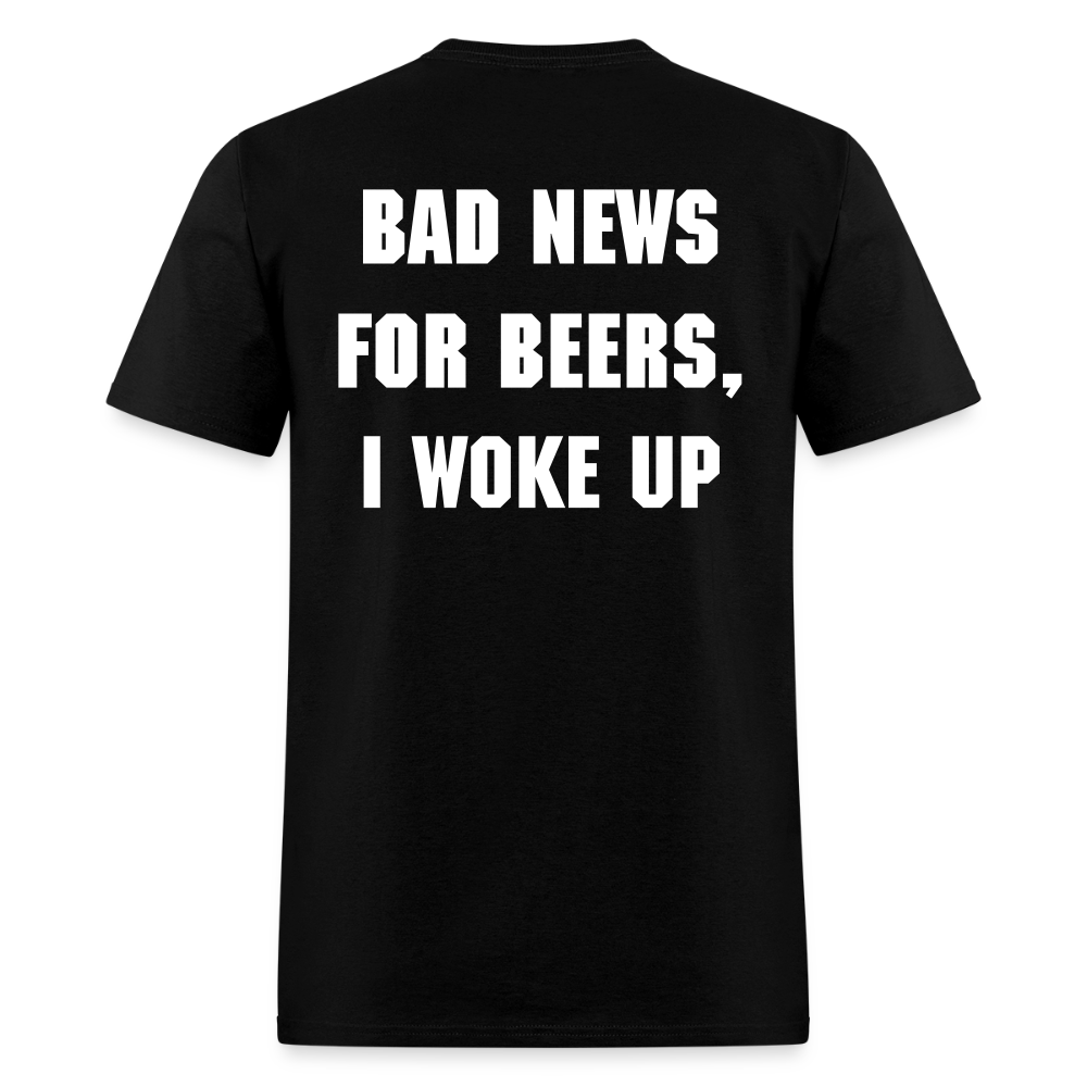 BAD NEWS FOR BEERS - Unisex Classic T-Shirt - black
