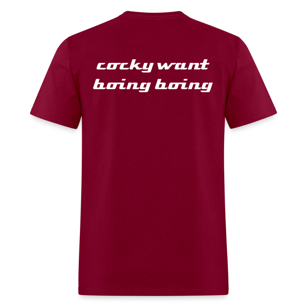 cocky want boing boing - Unisex Classic T-Shirt - burgundy