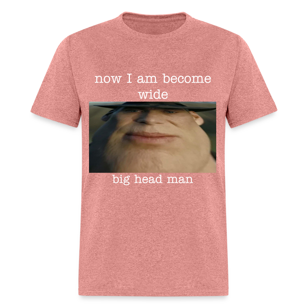 big head man - Unisex Classic T-Shirt - heather mauve