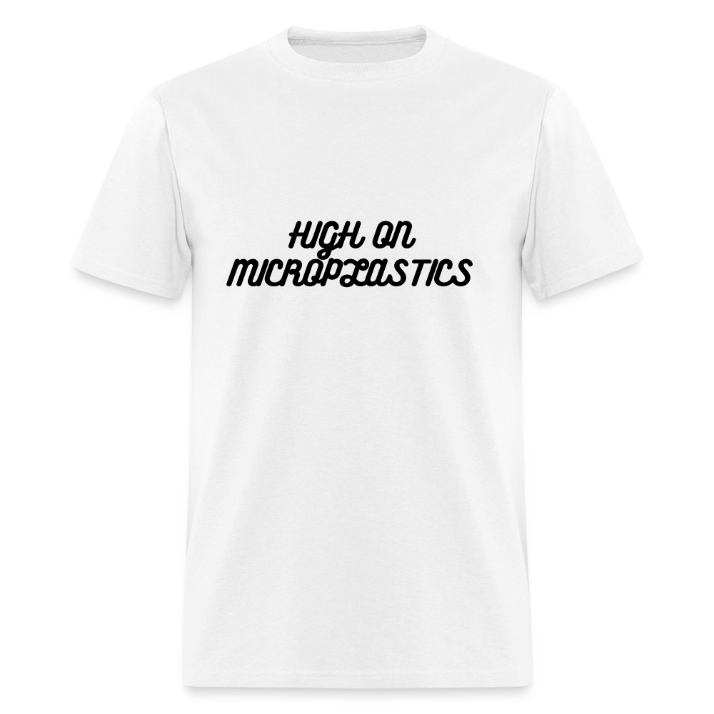 HIGH ON MICROPLASTICS - Unisex Classic T-Shirt - white