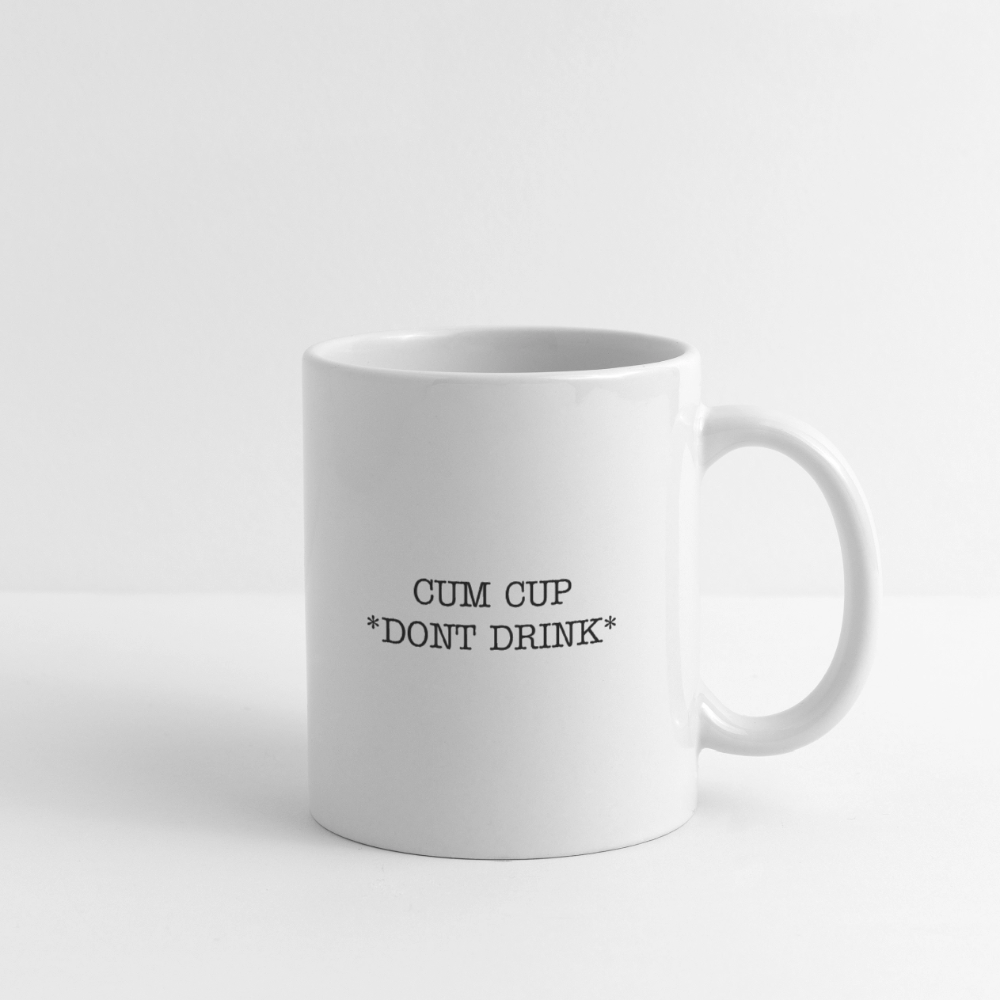 CUM CUP - Coffee/Tea Mug - white