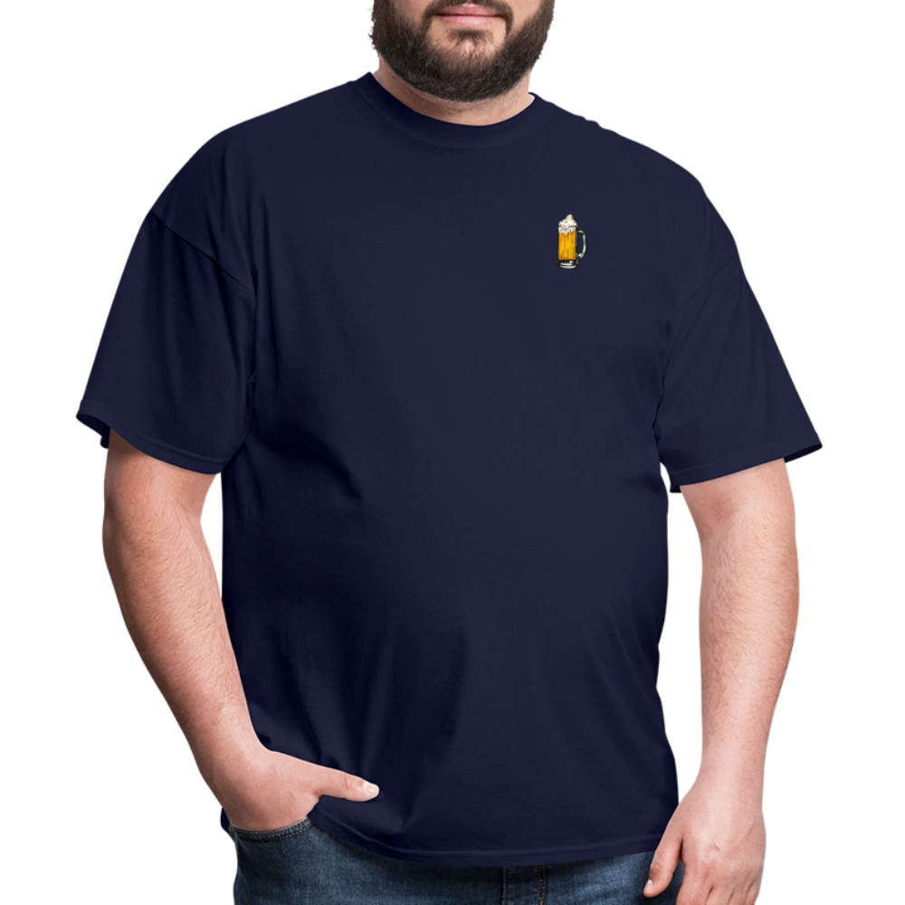 BAD NEWS FOR BEERS - Unisex Classic T-Shirt - navy