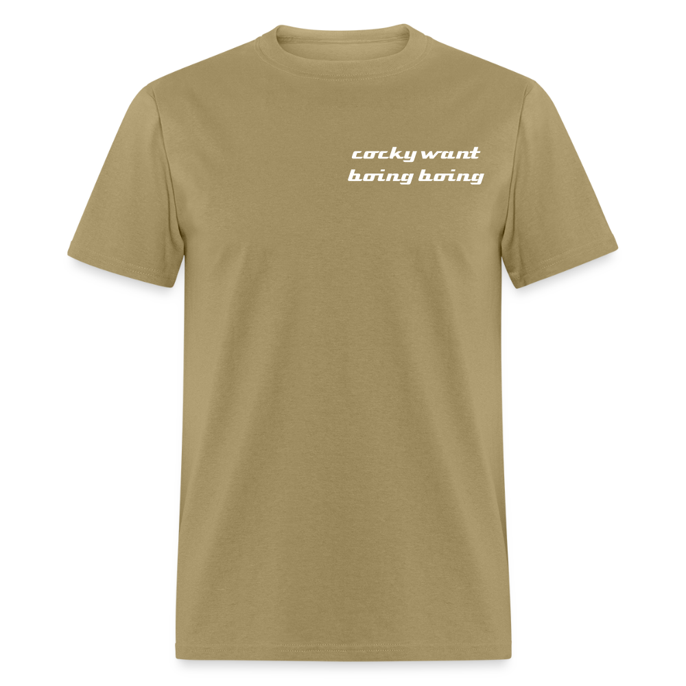 cocky want boing boing - Unisex Classic T-Shirt - khaki