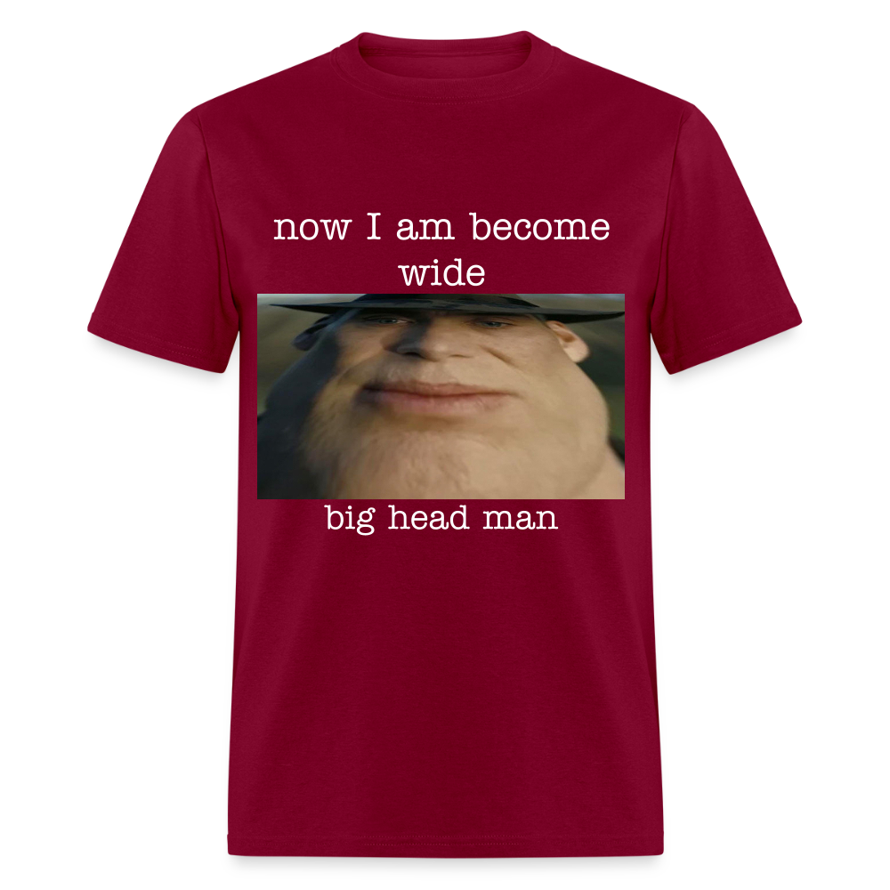 big head man - Unisex Classic T-Shirt - burgundy