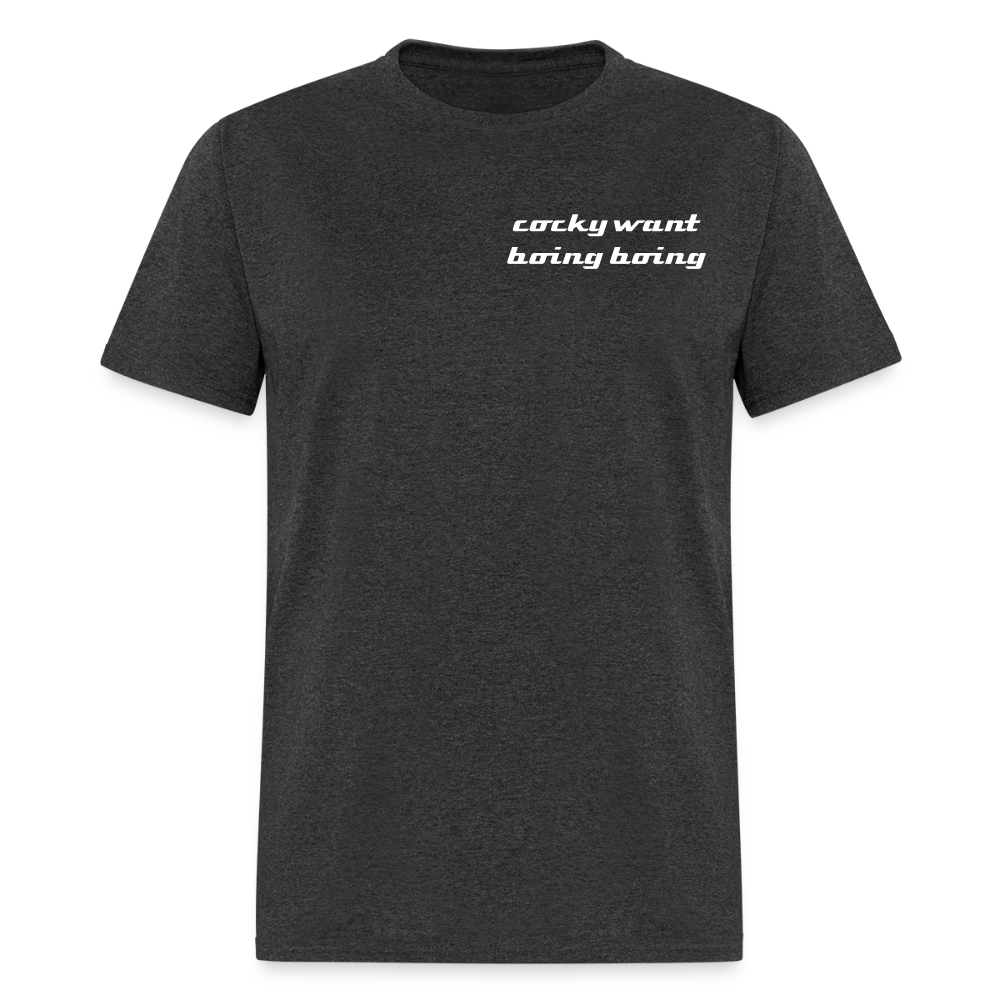 cocky want boing boing - Unisex Classic T-Shirt - heather black