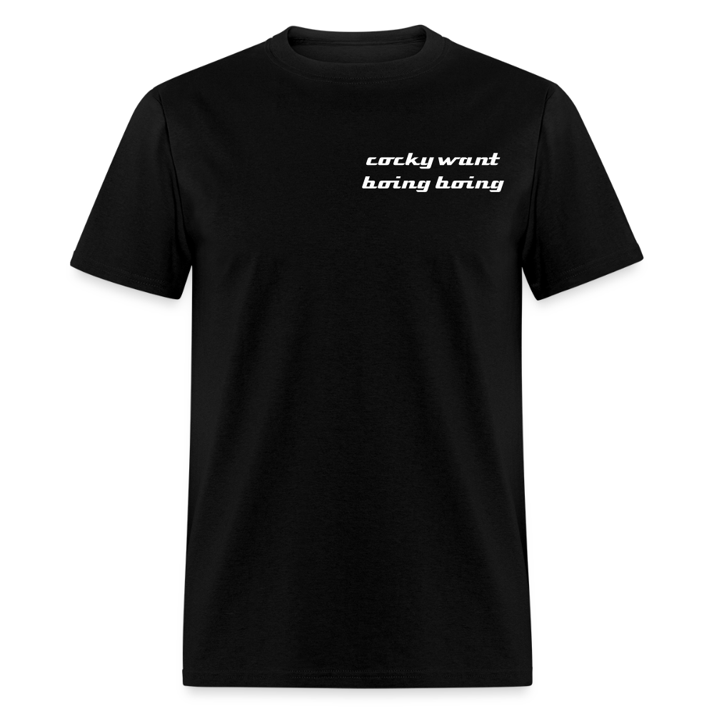 cocky want boing boing - Unisex Classic T-Shirt - black