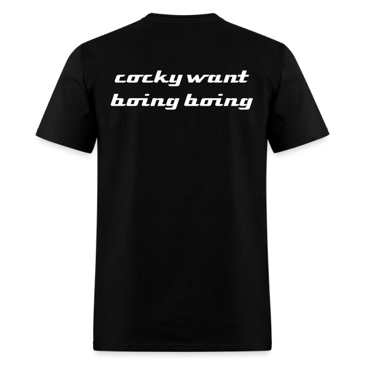 cocky want boing boing - Unisex Classic T-Shirt - black