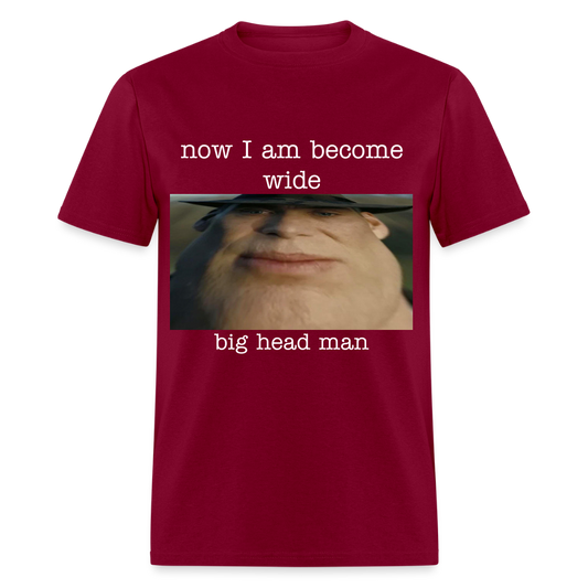 big head man - Unisex Classic T-Shirt - burgundy